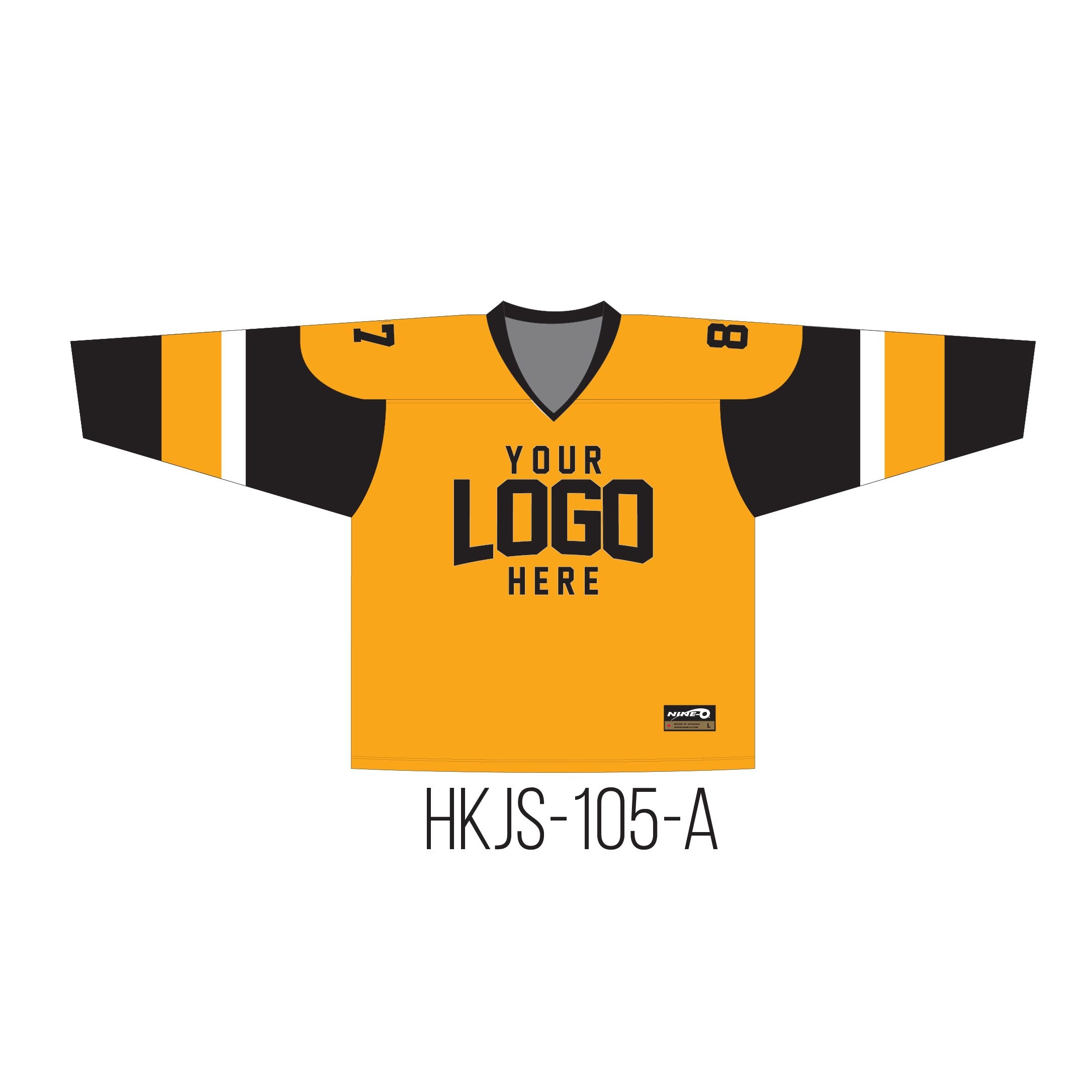 Sublimated Hockey Jerseys - Pittsburgh Style